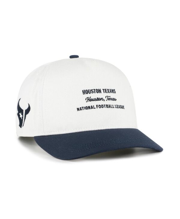 47 ブランド メンズ アクセサリー 帽子 '47 Brand Men's White Houston Texans Contemporary Two-Tone Hitch Adjustable Hat White ホワイト|ReVida 店