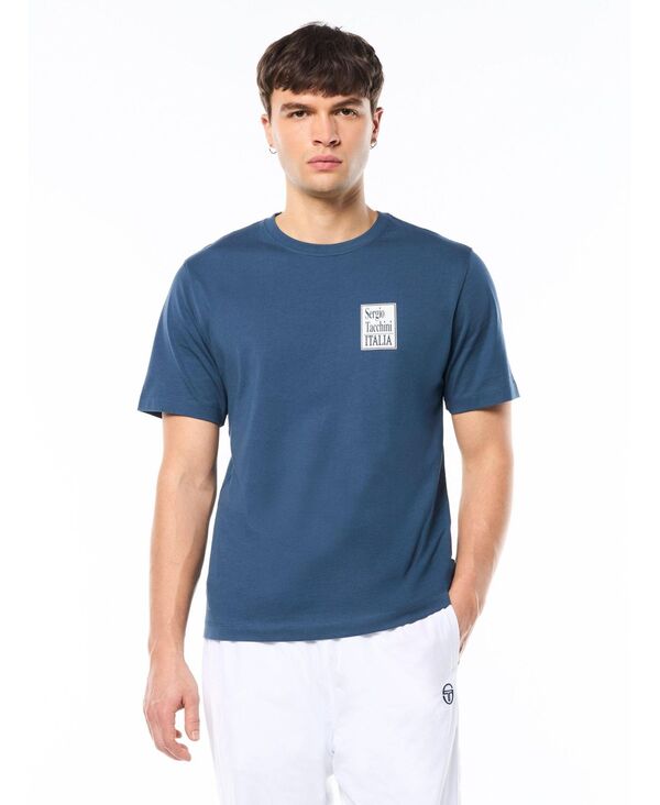セルジオタッキーニ メンズ トップス Tシャツ Sergio Tacchini Men\'s Italia T-Shirt Key largo|ReVida 店