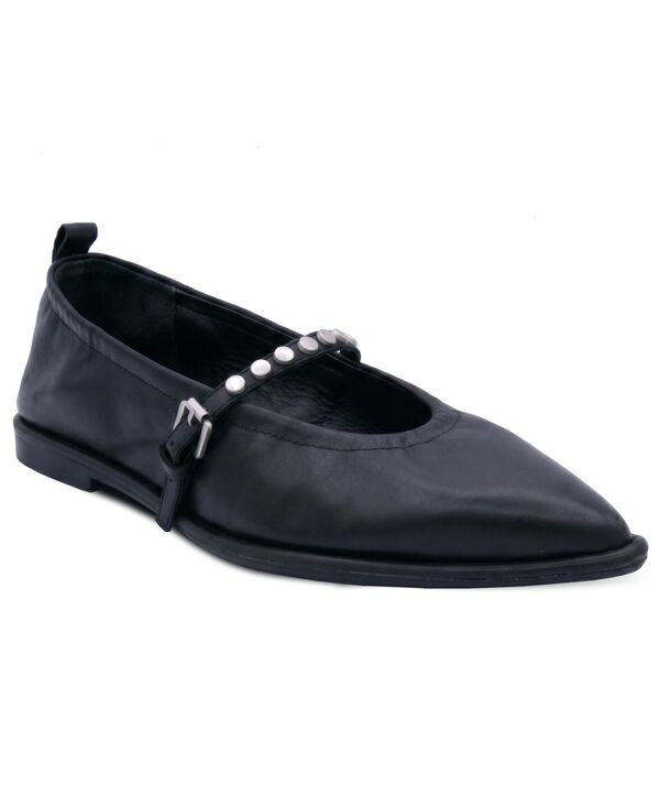 アッシュ レディース シューズ スリッポン・ローファー ASH Women's Bella Studslip-On Flats Black Nappa Foulard ブラック|ReVida 店
