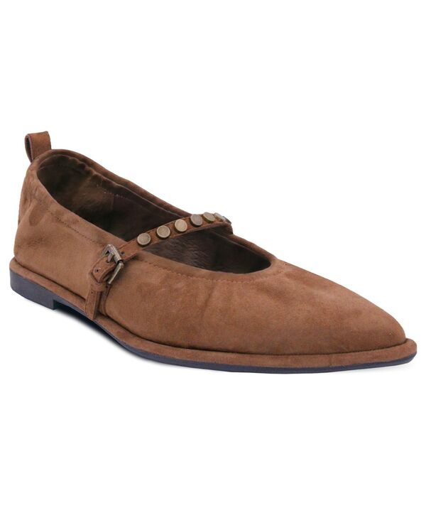 アッシュ レディース シューズ スリッポン・ローファー ASH Women's Bella Studslip-On Flats Chestnut Cachemere|ReVida 店