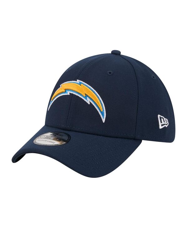 ニューエラ メンズ アクセサリー 帽子 New Era Men's Navy Los Angeles Chargers Core Team 39THIRTY Flex Hat Navy ネイビー｜ReVida 店