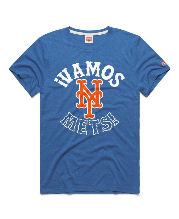 オマージュ メンズ トップス Tシャツ Homage Men's Royal New York Mets Vamos Tri-Blend T-Shirt Royal|ReVida 店