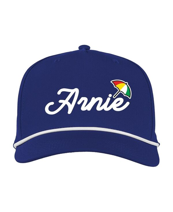 アヘッド メンズ アクセサリー 帽子 Ahead Men's Navy Arnold Palmer Invitational Arnie Alto Rope Adjustable Hat Royal White ホワイト|ReVida 店