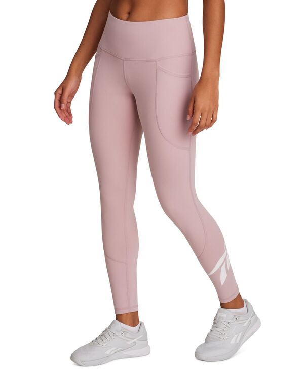 リーボック レディース ボトムス カジュアルパンツ トラックパンツ Reebok Women's Mid-Rise Pull-On Body Fit Sports Track Pants Muted Mauve｜ReVida 店