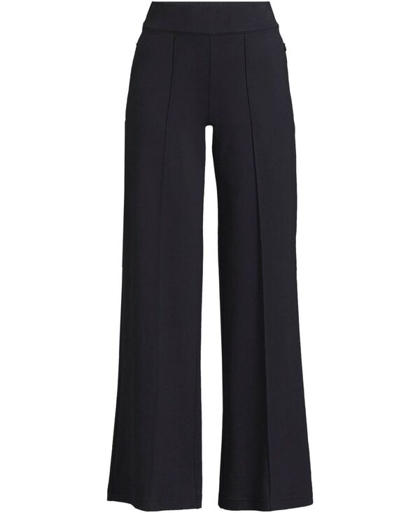 ランズエンド レディース ボトムス カジュアルパンツ Lands' End Women'starfishigh Rise Palazzo Pants Black ブラック｜ReVida 店