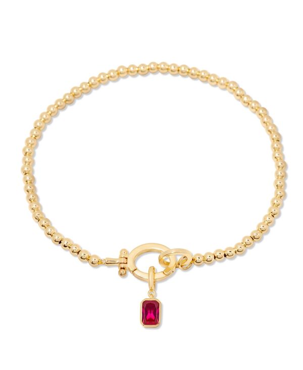 ブルックアンドヨーク レディース アクセサリー ブレスレット・バングル・アンクレット brook & york Mackenzie Birthstone Bracelet JULY Birthstone｜ReVida 店