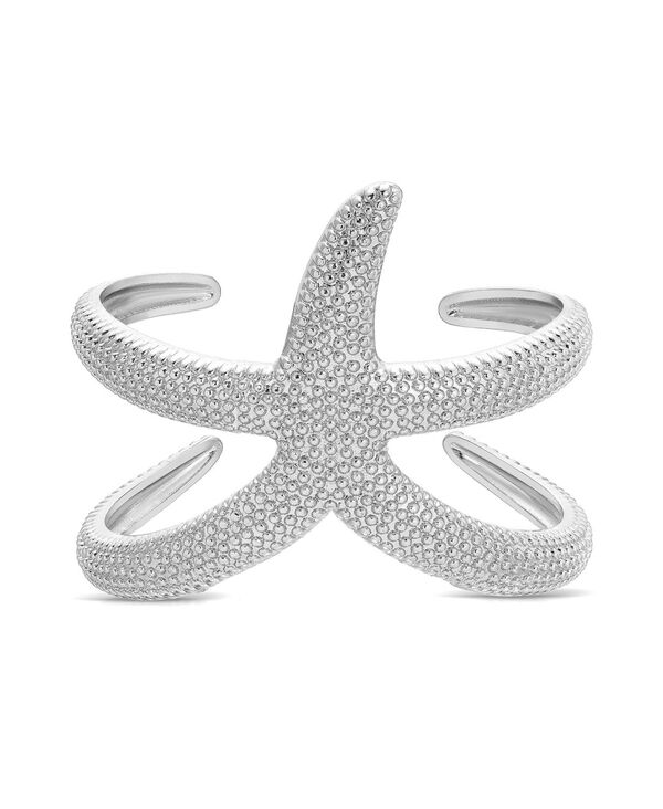 エティカ レディース アクセサリー ブレスレット・バングル・アンクレット ETTIKA Starfishug Cuff Bracelet Silver シルバー｜ReVida 店