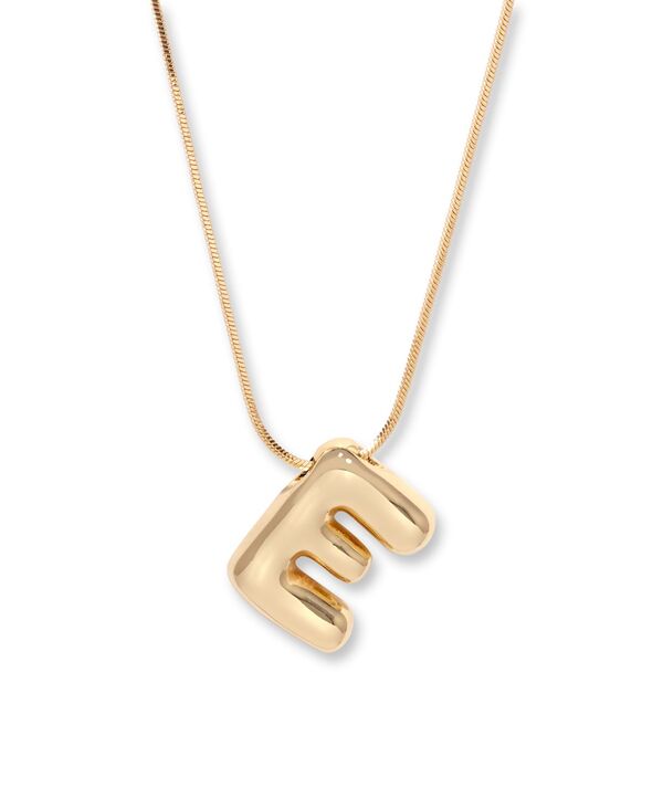 ブルックアンドヨーク レディース アクセサリー ネックレス・チョーカー・ペンダントトップ レース brook & york Gold Plated Pippa Bubble Initial Short Pendant Necklace Gold-E ゴールド|ReVida 店