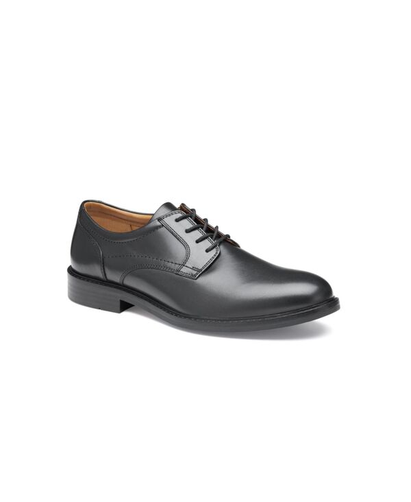 ジョンストンアンドマーフィー メンズ シューズ スニーカー Johnston & Murphy Men's Mason Plain Toe Shoes Black Full Grain ブラック｜ReVida 店