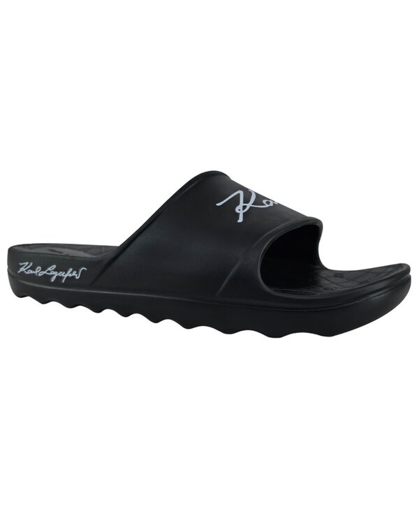 カール ラガーフェルド メンズ シューズ スニーカー KARLAGERFELD PARIS Karlagerfeld Men'simon - Slide Black ブラック|ReVida 店