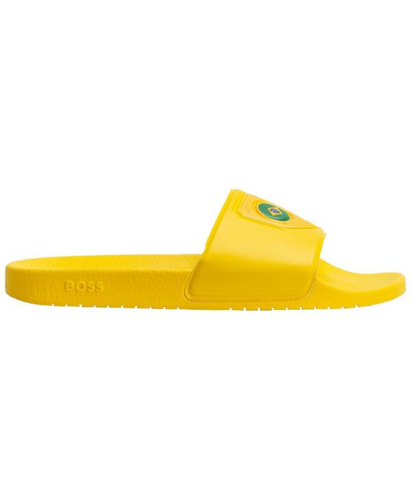 ヒューゴボス メンズ シューズ スニーカー Hugo Boss Men's Aryeh World Cup Slides Brazil｜ReVida 店