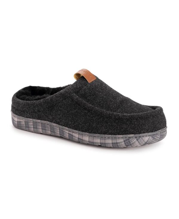 ムクルクス メンズ シューズ スニーカー MUK LUKS Men's Miles Clog Heathe red black ブラック|ReVida 店