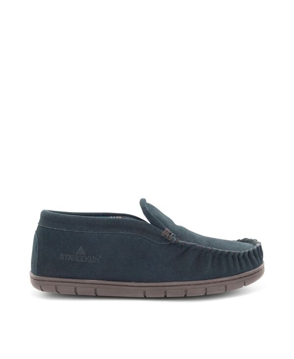 スタヒーカム メンズ シューズ スニーカー Staheekumen's Trapper Flannel Slipper Navy ネイビー｜ReVida 店