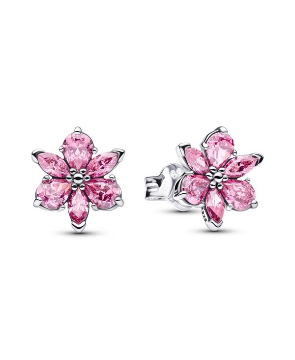 パンドラ レディース アクセサリー ピアス・イヤリング Pandora Herbarium Sparkling Pink Flower Stud Earringsterling Silver シルバー|ReVida 店