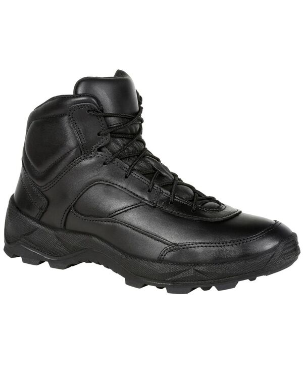 ロッキー メンズ シューズ ブーツ・レインブーツ ROCKY Men's Priority Duty Boot Black ブラック｜ReVida 店