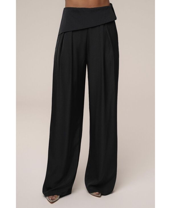 ジェイラックスレーベル レディース ボトムス カジュアルパンツ JLUXLABEL Women's Executive Trousers Black ブラック|ReVida 店