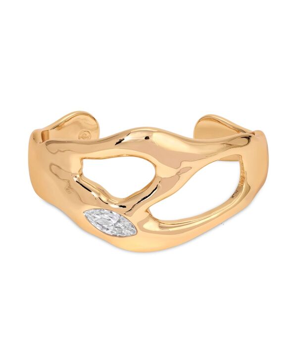 エティカ レディース アクセサリー ブレスレット・バングル・アンクレット ETTIKA Gold Plated Statement Luxe Cuff Bracelet Gold ゴールド｜ReVida 店