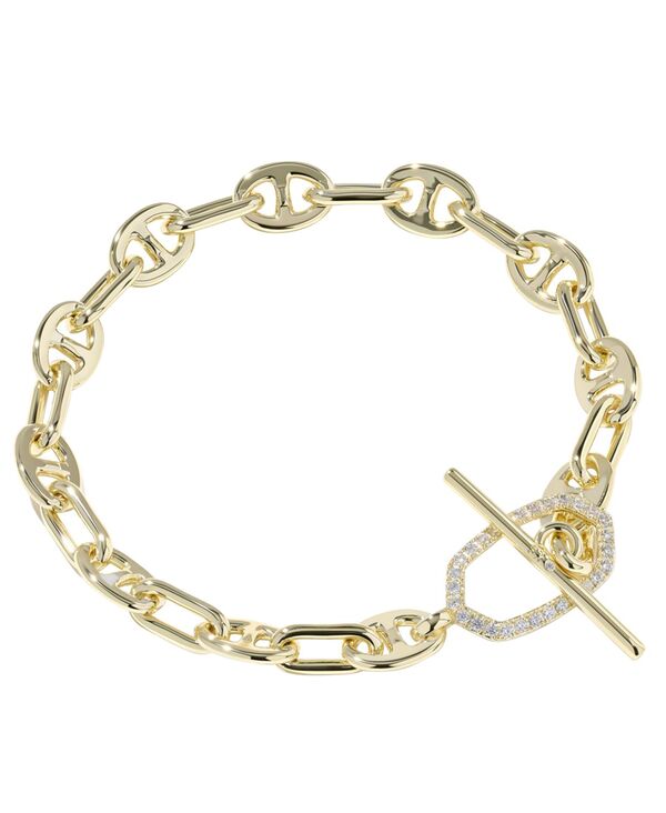 ケンドラスコット レディース アクセサリー ブレスレット・バングル・アンクレット Kendra Scott Cubic Zirconia Link Chain Bracelet Gold ゴールド｜ReVida 店