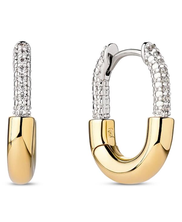 アナルイサ レディース アクセサリー ピアス・イヤリング ミニ Ana Luisa Brynley Two-Tone Mini Micropave Hoop Earrings Gold ゴールド|ReVida 店