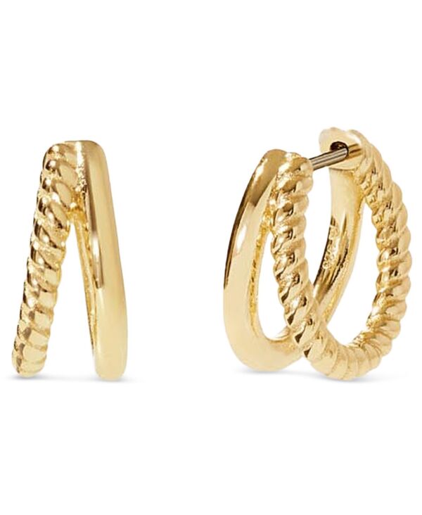 アナルイサ レディース アクセサリー ピアス・イヤリング Ana Luisa Jesse Small Gold-Plated Hoop Earrings Gold ゴールド|ReVida 店