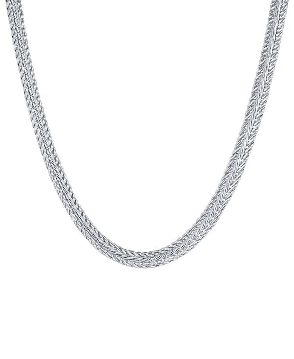 アンドノウディス レディース アクセサリー ネックレス・チョーカー・ペンダントトップ レース And Now This Fine Silver-Plated Wovenecklace Silver シルバー|ReVida 店