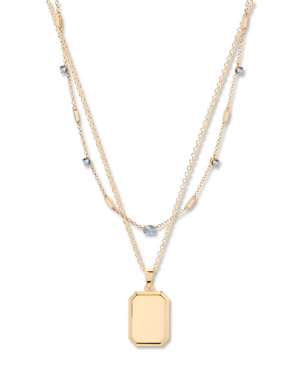 ブルックアンドヨーク レディース アクセサリー ネックレス・チョーカー・ペンダントトップ レース brook & york Willow Birthstone Layering Necklace March｜ReVida 店