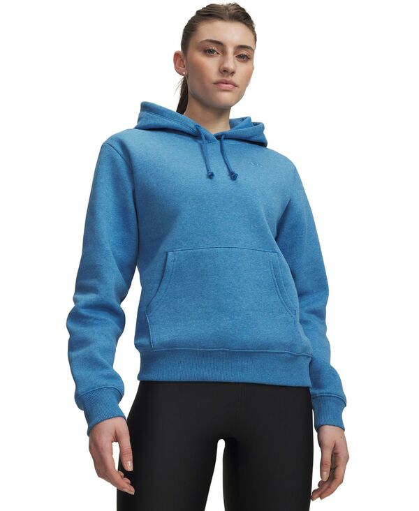 アンダーアーマー レディース アウター パーカー・スウェット フリース Under Armour Women's Rival Fleece Pul-On Hoodie Aegean Blue ブルー｜ReVida 店 14,541円