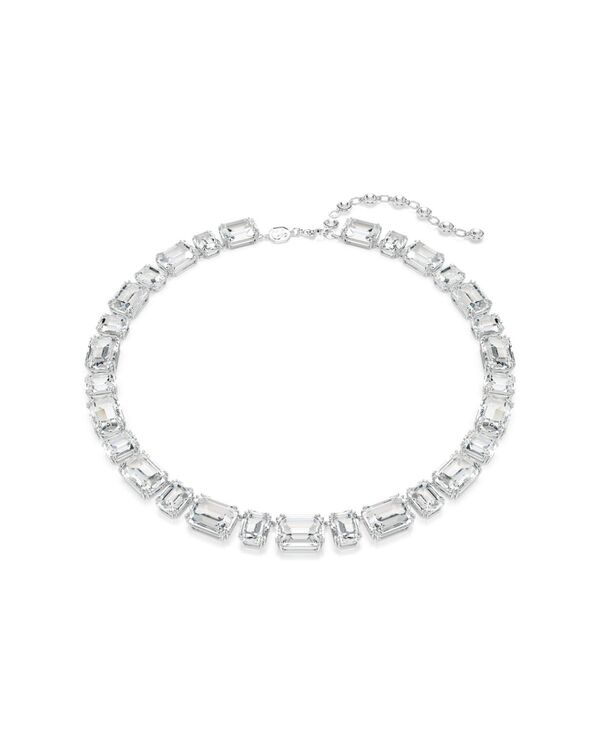 スワロフスキー レディース アクセサリー ネックレス・チョーカー・ペンダントトップ レース Swarovski Millenia Octagon Cut White Rhodium Plated Tennis Necklace White ホワイト｜ReVida 店