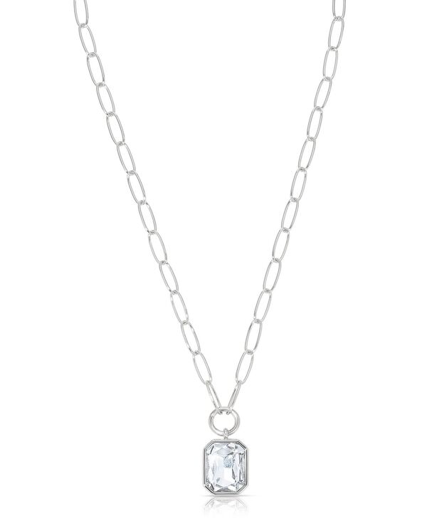 エティカ レディース アクセサリー ネックレス・チョーカー・ペンダントトップ レース ETTIKA Deco Long Pendant Necklace silver シルバー|ReVida 店