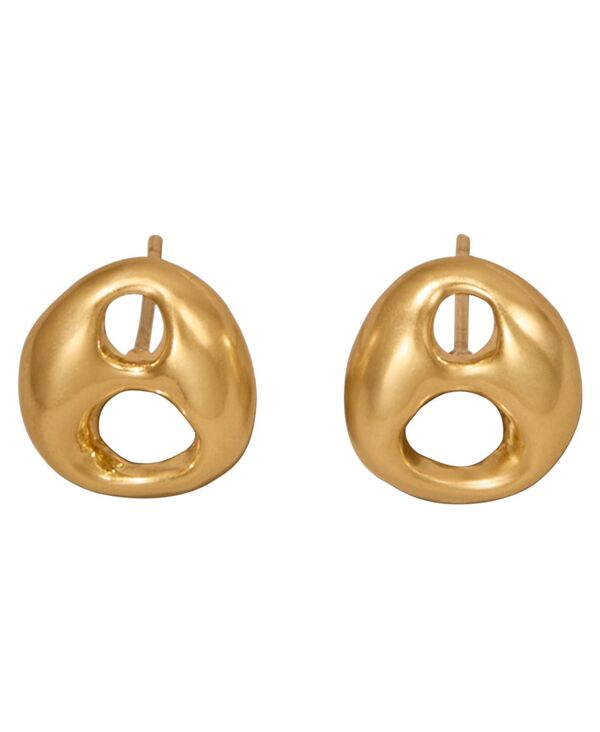 ダナ キャラン ニューヨーク レディース アクセサリー ピアス・イヤリング Donna Karanew York 24k Gold-Plated Mariner Drama Stud Earrings Gold ゴールド｜ReVida 店