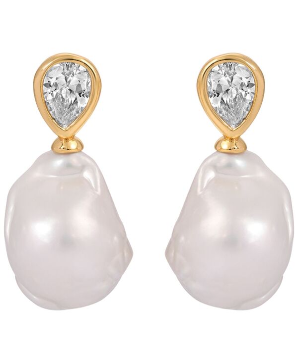 エティカ レディース アクセサリー ピアス・イヤリング ETTIKA Imitation Pearl Heirloom Earrings Gold ゴールド|ReVida 店