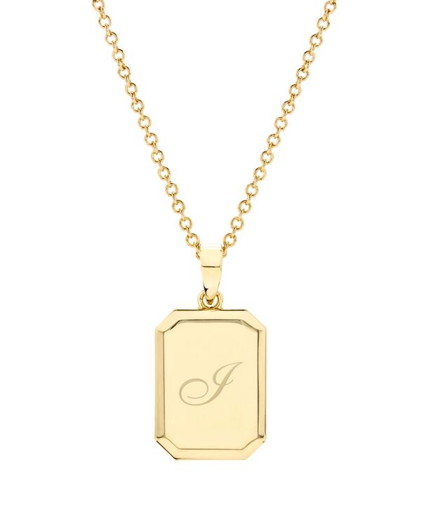 ブルックアンドヨーク レディース アクセサリー ネックレス・チョーカー・ペンダントトップ brook & york Willow Initial Pendant Gold I ゴールド｜ReVida 店