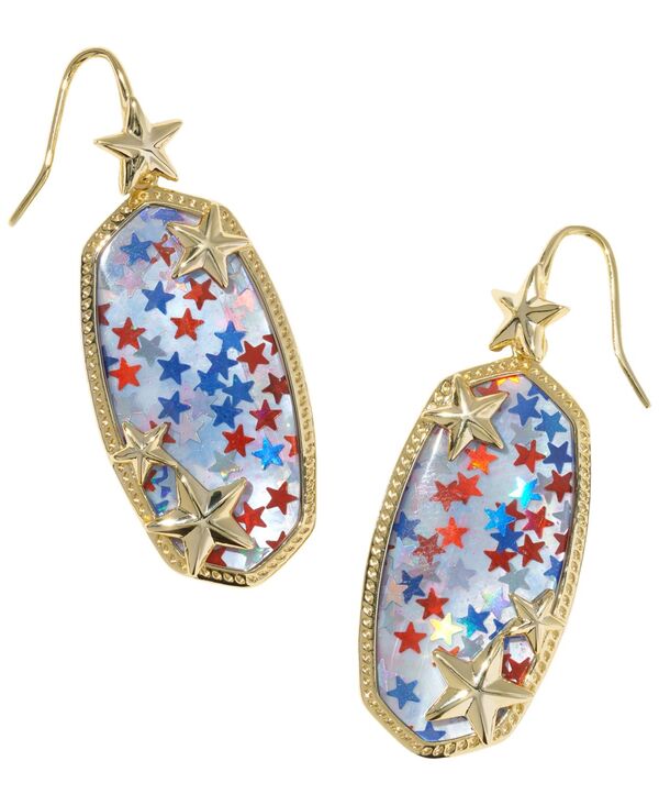 ケンドラスコット レディース アクセサリー ピアス・イヤリング Kendra Scott 14k Gold-Plated Elle Multi-Star Drop Earrings Gold/Multi ゴールド|ReVida 店