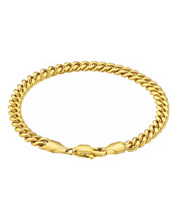 ローナ サットン メンズ アクセサリー ブレスレット・バングル・アンクレット Rhona Sutton Men's Curb 18k Gold-Plated Chain Bracelet Gold ゴールド｜ReVida 店 23,532円