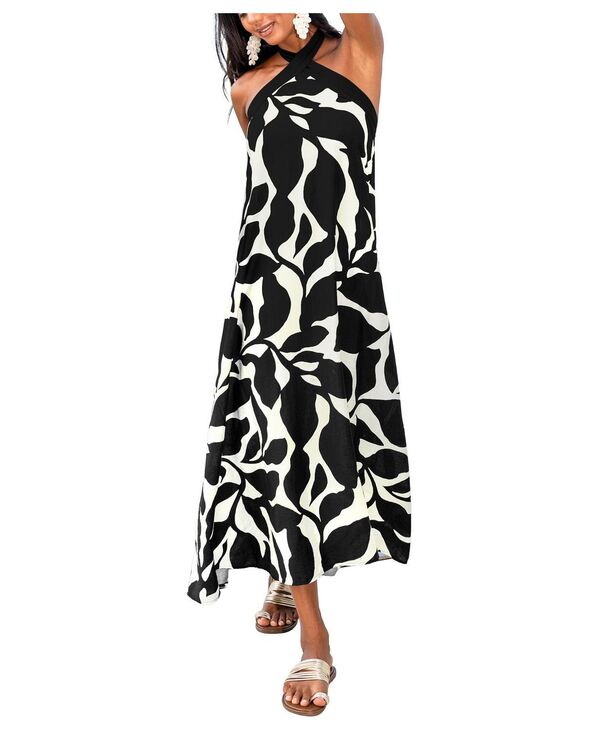カップシー レディース トップス ワンピース マキシ Cupshe Women'shore Glow Tropical Maxi Beach Dress White ホワイト｜ReVida 店