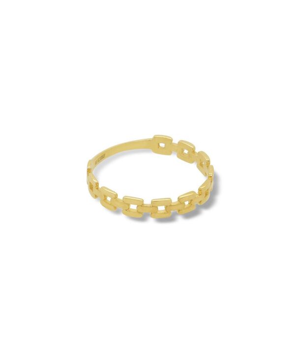 ザ・ラブリー レディース アクセサリー ブレスレット・バングル・アンクレット The Lovery Square Link Ring 14K Gold ゴールド｜ReVida 店