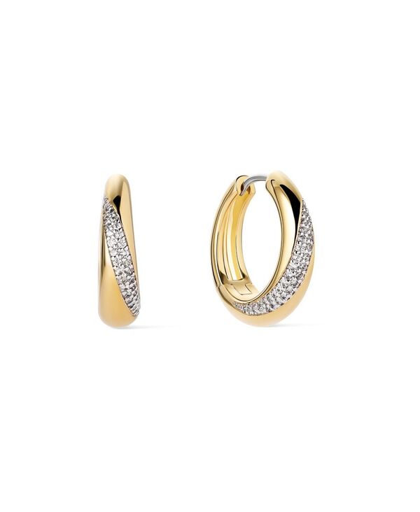 アナルイサ レディース アクセサリー ピアス・イヤリング Ana Luisa Kira Bold Cubic Zirconia 14K Gold-Plated Hoop Earrings Gold ゴールド|ReVida 店