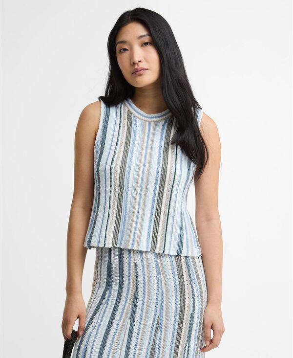 バブアー レディース トップス シャツ ニット Barbour Women's Josie Knitted Striped Top Multi マルチカラー｜ReVida 店 31,720円