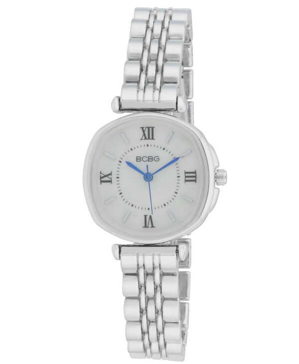 ビーシビージー レディース アクセサリー 腕時計 Tシャツ BCBG Women's Quartz Round Silver Stainlessteel Watch 28mm Silver シルバー|ReVida 店