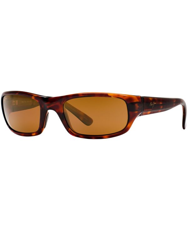 マウイジム メンズ アクセサリー サングラス・アイウェア Maui Jim STINGRAY Polarized Sunglasses 103 Brown/Brown ブラウン