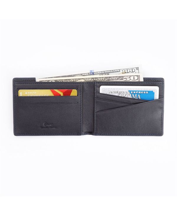 ロイス メンズ 財布 アクセサリー Men S Rfid Blocking Slim Bifold Wallet Blue Smartnewsline Com