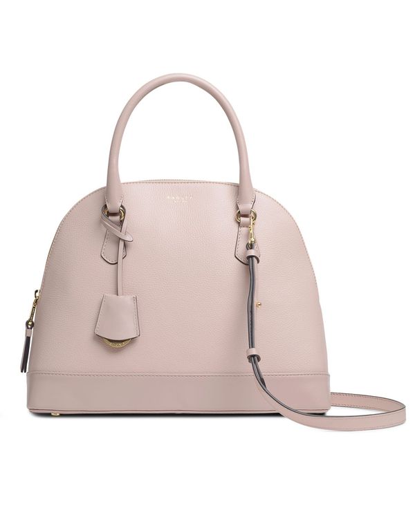 ラドリー ロンドン レディース ハンドバッグ バッグ Anchor Mews Medium Leather Dome Satchel Prairie Pink Bouncesociety Com