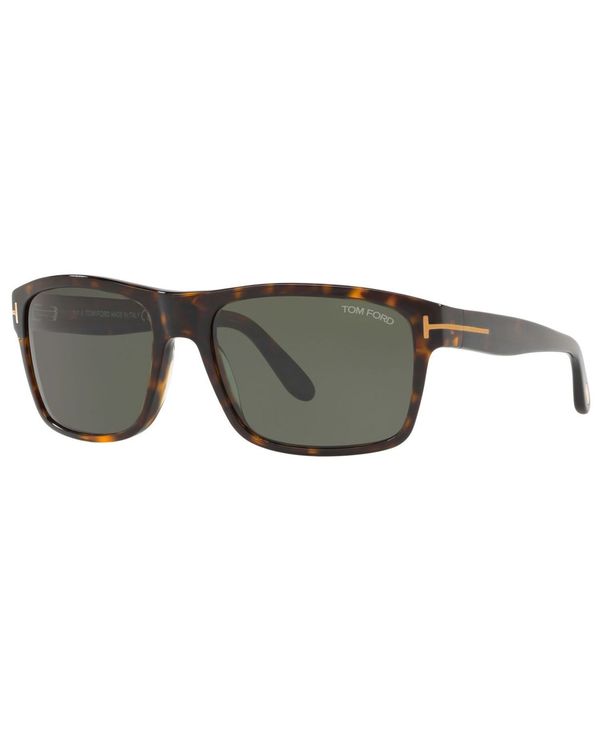 トム・ジェラルド・r・フォード メンズ 佩び物 サングラス・アイウェア Tom Ford Men\u0027s Sunglasses TR001026 TORTOISE TAN/GREEN 緑であること