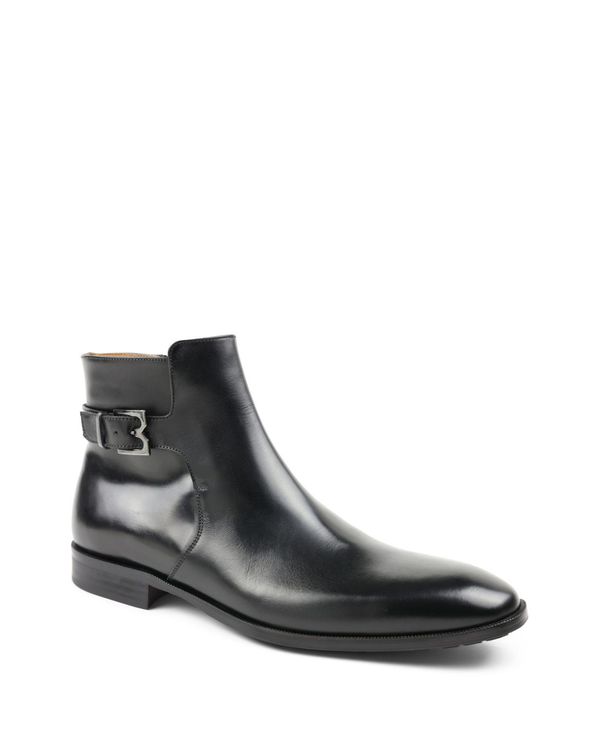 ブルーノマグリ メンズ ブーツ レインブーツ シューズ Men S Angiolini Modern Zip Boots Black Leather Diariolatino Net