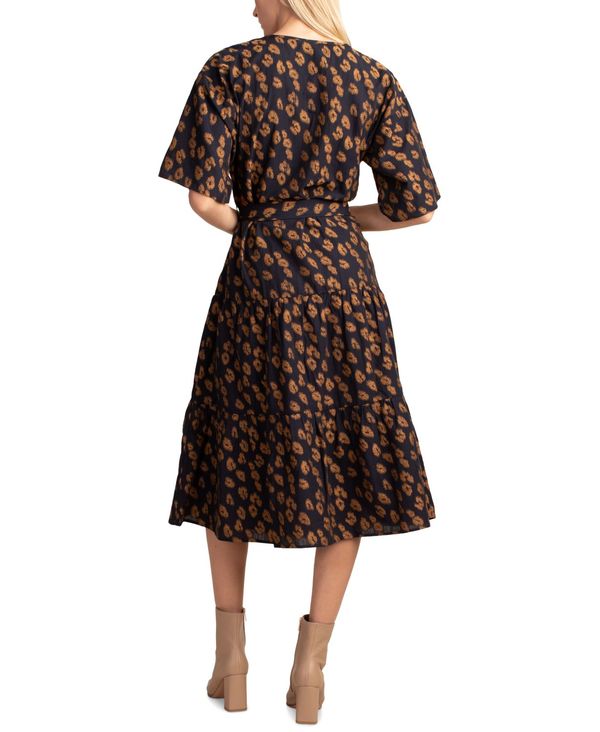 トリーナターク レディース ワンピース トップス Diffuse Animal Print Dress Indigo Tawny Sgcc Bm