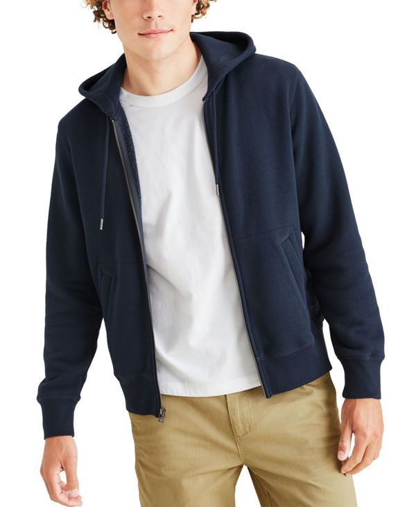 ドッカーズ メンズ パーカー スウェット アウター Men S Zip Fleece Hoodie Pembroke Blue Earthkitchen Ph