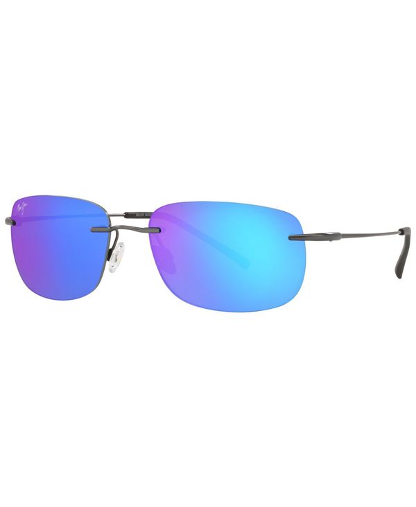 マウイジム メンズ アクセサリー サングラス・アイウェア Maui Jim Unisex Polarized Sunglasses MJ000670 Ohai 59 Gunmetal ガンメタル