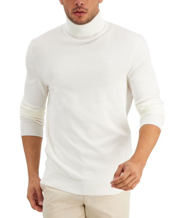 アルファニ メンズ ニット シャツ アウター Men S Solid Turtleneck Winter Ivory Earthkitchen Ph