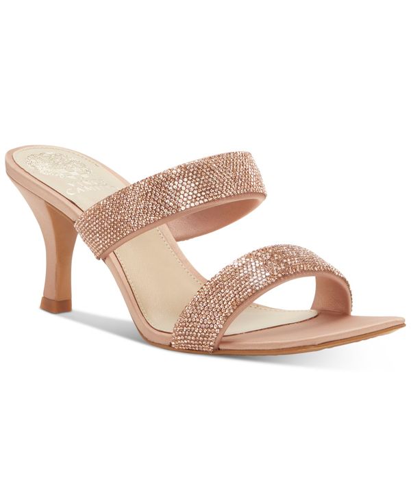 ヴィンスカムート レディース サンダル シューズ Women S Aslee Rhinestone Dress Sandals Rose Gold Nekoluxury Com