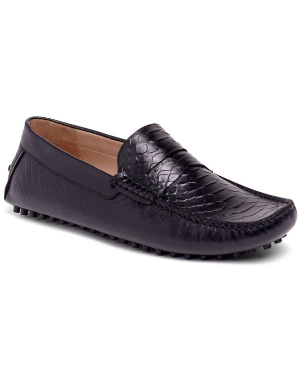 カルロスサンタナ メンズ シューズ スリッポン・ローファー Carlos by Carlos Santana Jorge Slip-On Driver Black ブラック